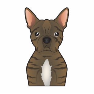 Bugg HundeCartoon Freistehende Fotoskulptur