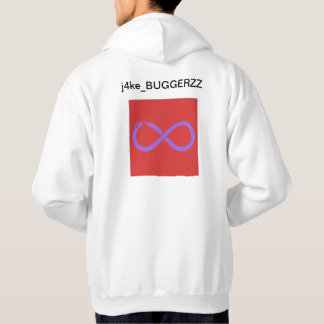 BUGGERZZ Weiß Hoodie