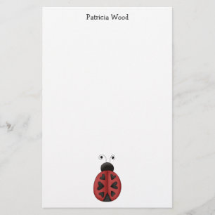 Buggin Sie · Marienkäfer-Herzen Briefpapier