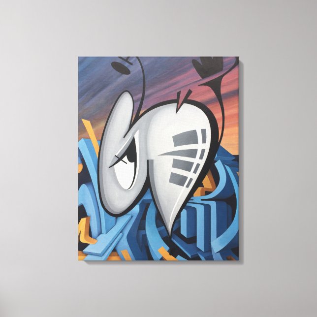 BUGGRATT CITY 02.09.2018 LEINWANDDRUCK (Vorderseite)