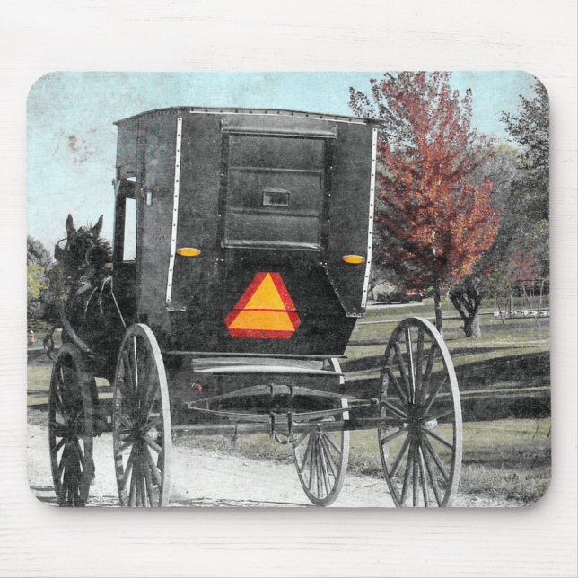 Buggy Herbst Mousepad (Vorne)