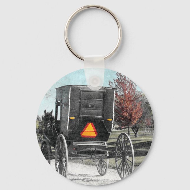Buggy Herbst Schlüsselanhänger (Vorderseite)