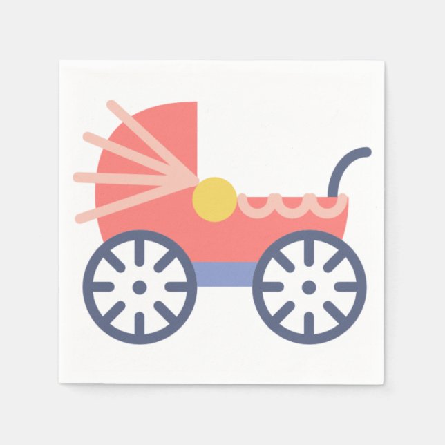 Buggy Serviette (Vorderseite)