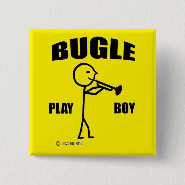 Bugle Play Boy Button (Vorderseite)