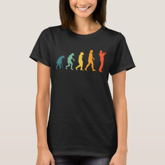 Bugler Evolution Retro Hornmusiker Vintage Frenc T-Shirt