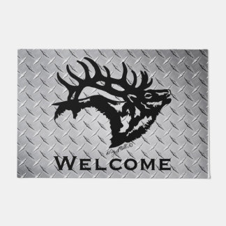 Bugling Bull Elk Doormat Fußmatte