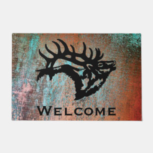Bugling Bull Elk Fußmatte