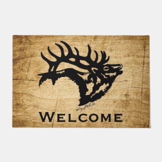 Bugling Bull Elk Fußmatte