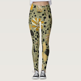Bugs and Flowers Leggings