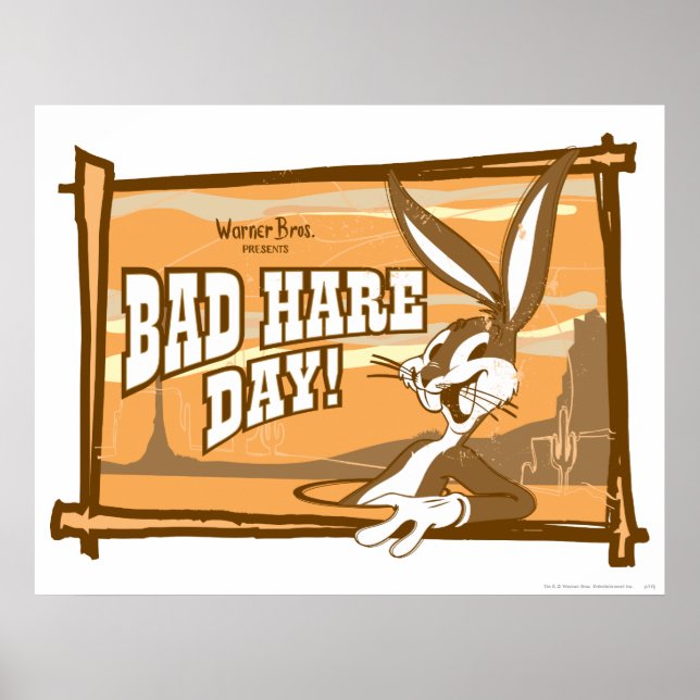 BUGS BUNNY™ Bad Hare Day! Poster (Vorne)