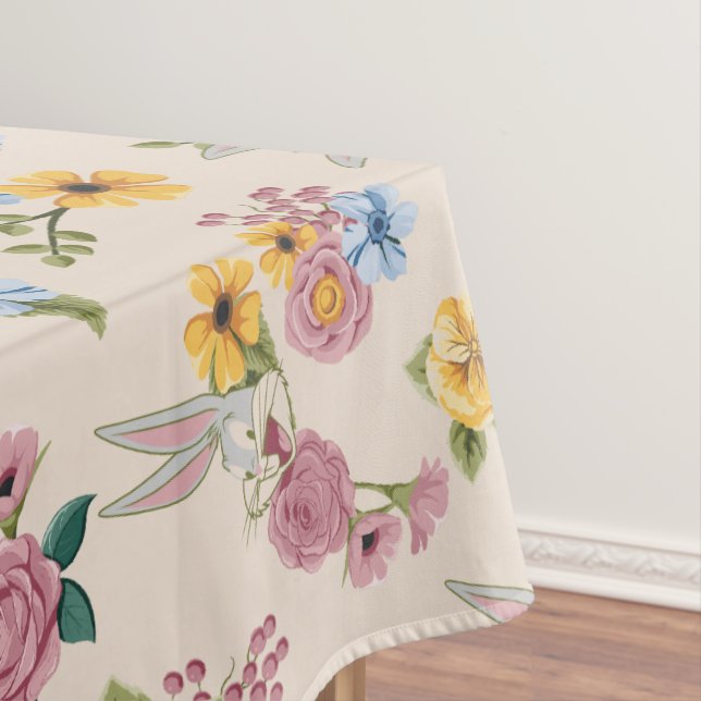 BUGS BUNNY™ Blumenstickerei-Muster Tischdecke (Beispiel)