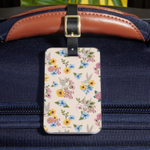 BUGS BUNNY™ Blumenstickmuster Gepäckanhänger
