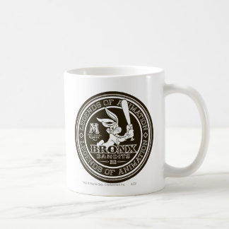 BUGS BUNNY™ Bronx Bomber's Round Logo B/W Tasse