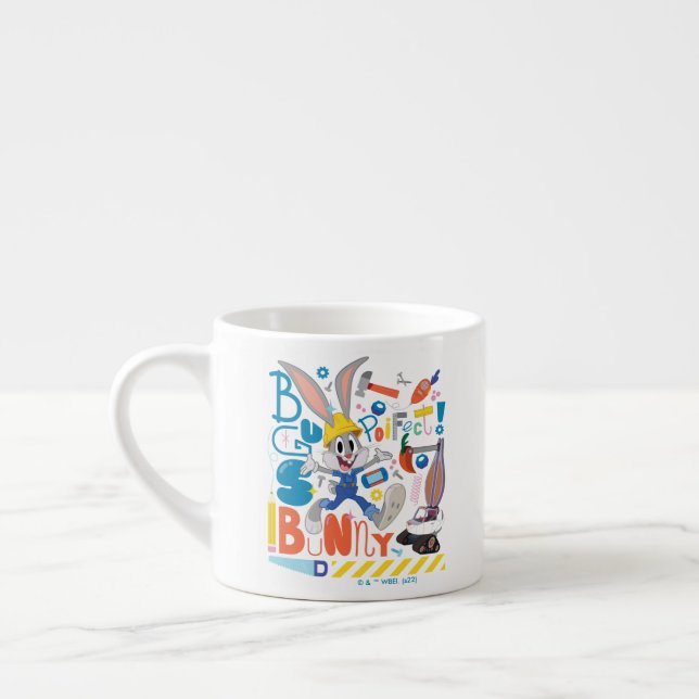 BUGS BUNNY BUILDERS™| BUGS BUNNY™-Arbeitstools Espressotasse (Links)
