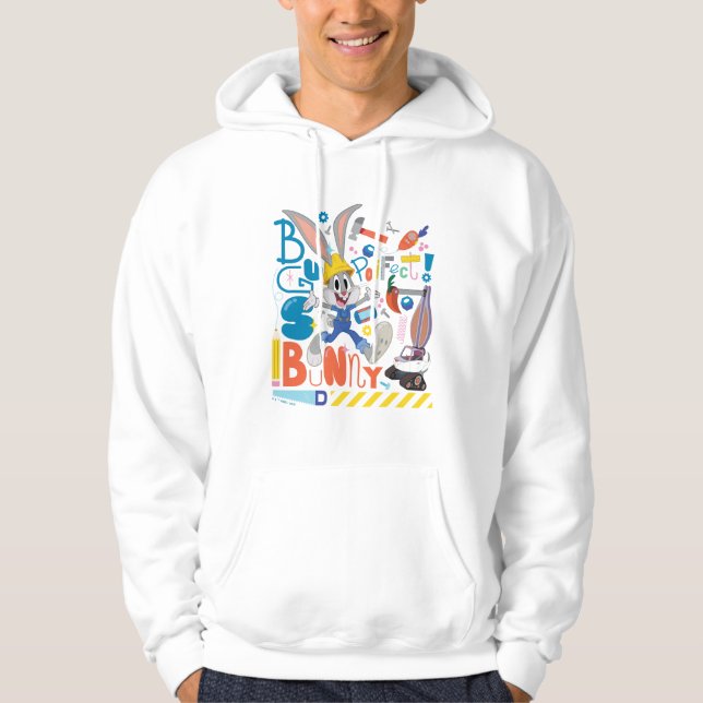 BUGS BUNNY BUILDERS™| BUGS BUNNY™-Arbeitstools Hoodie (Vorderseite)