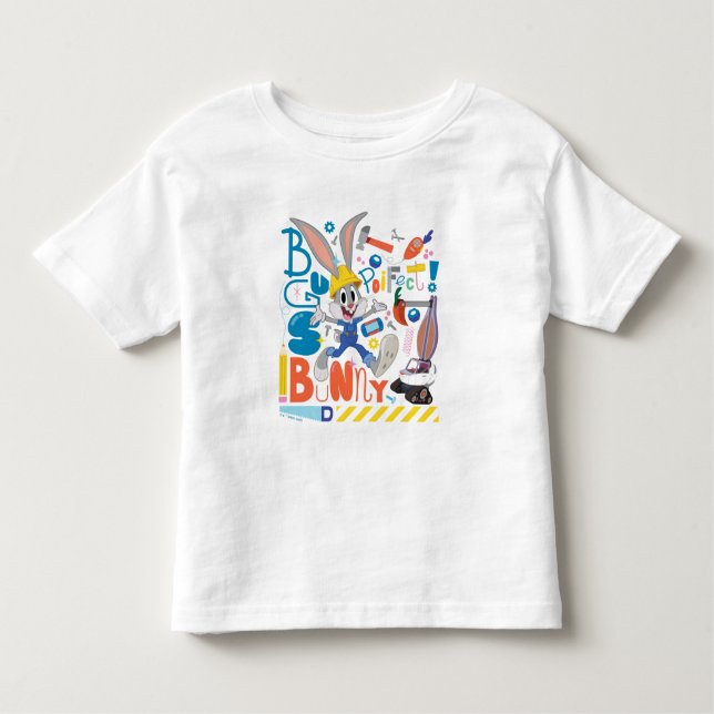 BUGS BUNNY BUILDERS™| BUGS BUNNY™-Arbeitstools Kleinkind T-shirt (Vorderseite)