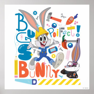 BUGS BUNNY BUILDERS™| BUGS BUNNY™-Arbeitstools Poster