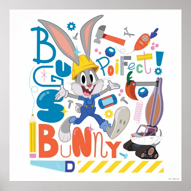 BUGS BUNNY BUILDERS™| BUGS BUNNY™-Arbeitstools Poster (Vorne)