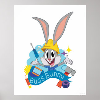 BUGS BUNNY BUILDERS™| BUGS BUNNY™ Character Art Poster