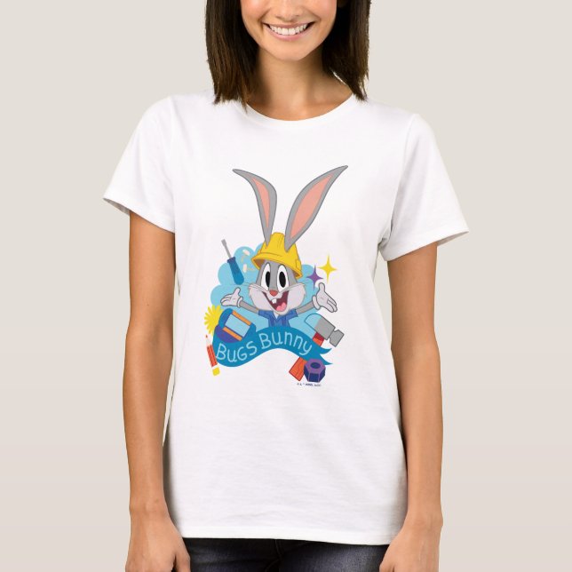 BUGS BUNNY BUILDERS™| BUGS BUNNY™ Character Art T-Shirt (Vorderseite)