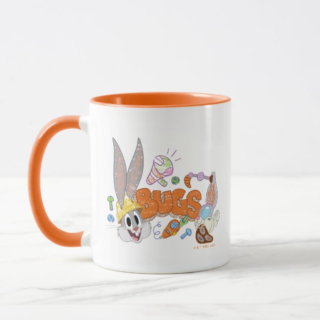 BUGS BUNNY BUILDERS™| BUGS BUNNY™ Sketch Art Tasse (Links)