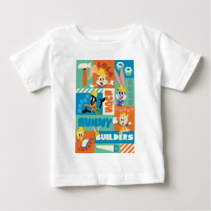 BUGS BUNNY BUILDERS™  Character Grid Pattern Baby T-shirt