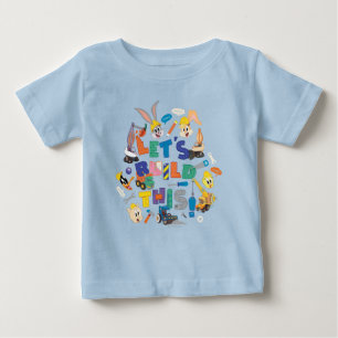 BUGS BUNNY BUILDERS™  Collage "Lasst uns das bauen Baby T-shirt