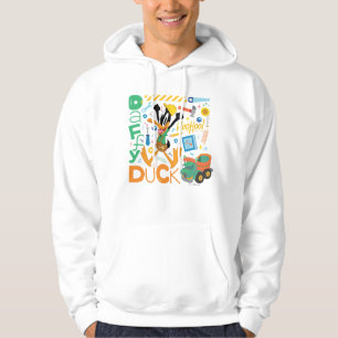BUGS BUNNY BUILDERS™  DAFFY DUCK™ Arbeitswerkzeuge Hoodie