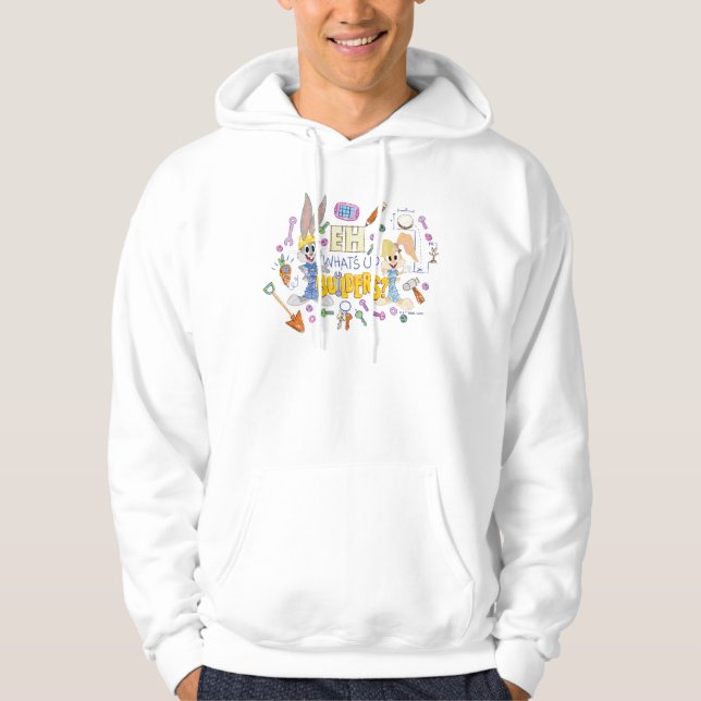 BUGS BUNNY BUILDERS™| Eh, Was sind Up Builders? Hoodie (Vorderseite)
