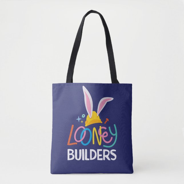 BUGS BUNNY BUILDERS™| Gestapelte Hard-Hat-Logos (Vorderseite)