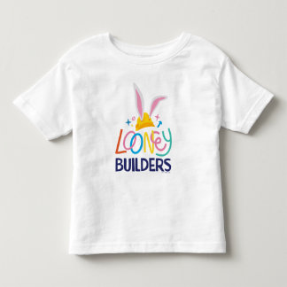 BUGS BUNNY BUILDERS™| Gestapelte Hard-Hat-Logos Kleinkind T-shirt