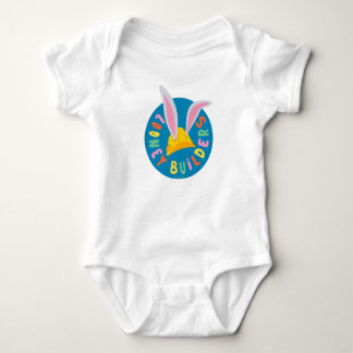 BUGS BUNNY BUILDERS™| Hard Hat Circle Logo Baby Strampler