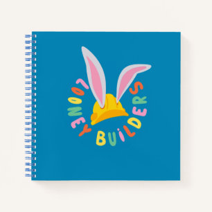 BUGS BUNNY BUILDERS™ Hard Hat Circle Logo Notizbuch
