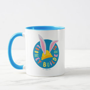 BUGS BUNNY BUILDERS™  Hard Hat Kreis-Logo Tasse