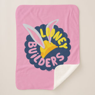 BUGS BUNNY BUILDERS™  Hard Hat Scalloping Logo Sherpadecke