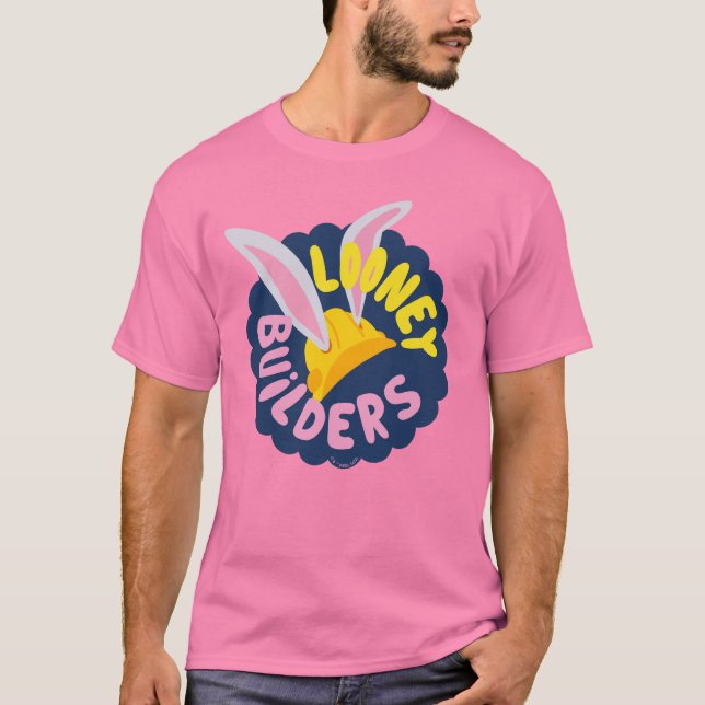 BUGS BUNNY BUILDERS™| Hard Hat Scalloping Logo T-Shirt (Vorderseite)