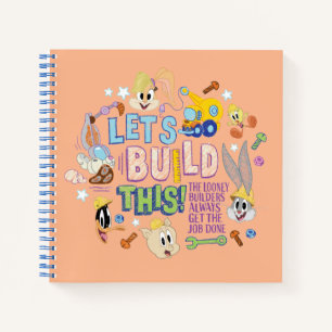 BUGS BUNNY BUILDERS™  "Lasst uns bauen" Skizze Notizbuch