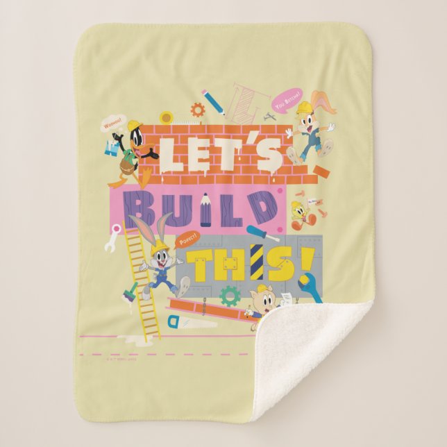 BUGS BUNNY BUILDERS™| "Let's build this"-Arbeitsst Sherpadecke (Vorderseite)