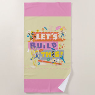 BUGS BUNNY BUILDERS™  "Let's build this"-Arbeitsst Strandtuch