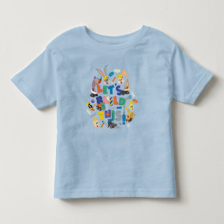 BUGS BUNNY BUILDERS™| "Let's build this" Collage Kleinkind T-shirt