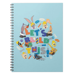 BUGS BUNNY BUILDERS™  "Let's build this" Collage Notizblock