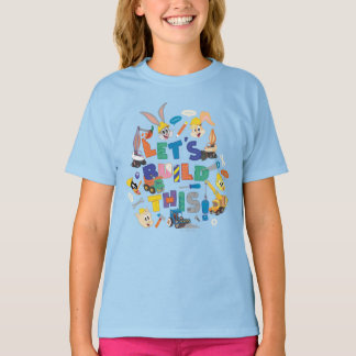 BUGS BUNNY BUILDERS™| "Let's build this" Collage T-Shirt