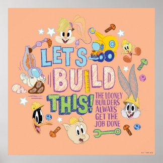 BUGS BUNNY BUILDERS™| "Let's build this" Sketch Poster