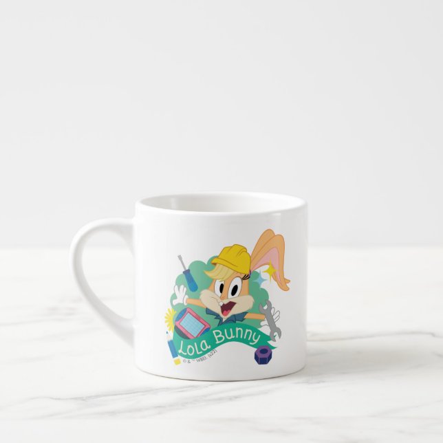 BUGS BUNNY BUILDERS™| Lola Bunny Character Graphic Espressotasse (Links)
