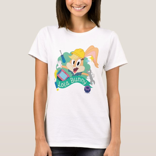 BUGS BUNNY BUILDERS™| Lola Bunny Character Graphic T-Shirt (Vorderseite)
