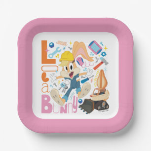 BUGS BUNNY BUILDERS™  Lola Bunny Work Tools Pappteller