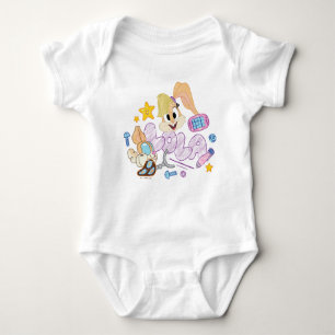 BUGS BUNNY BUILDERS™  Lola Sketch Art Baby Strampler