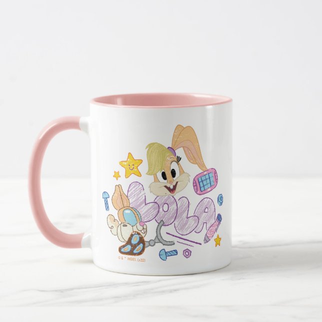 BUGS BUNNY BUILDERS™| Lola Sketch Art Tasse (Links)