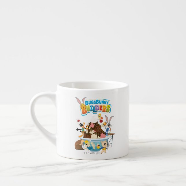BUGS BUNNY BUILDERS™| Looney Builders Ice Creme Espressotasse (Links)