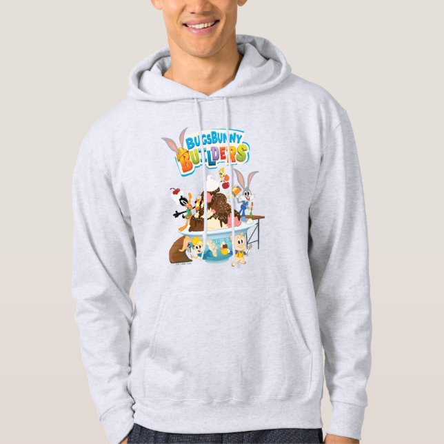 BUGS BUNNY BUILDERS™| Looney Builders Ice Creme Hoodie (Vorderseite)